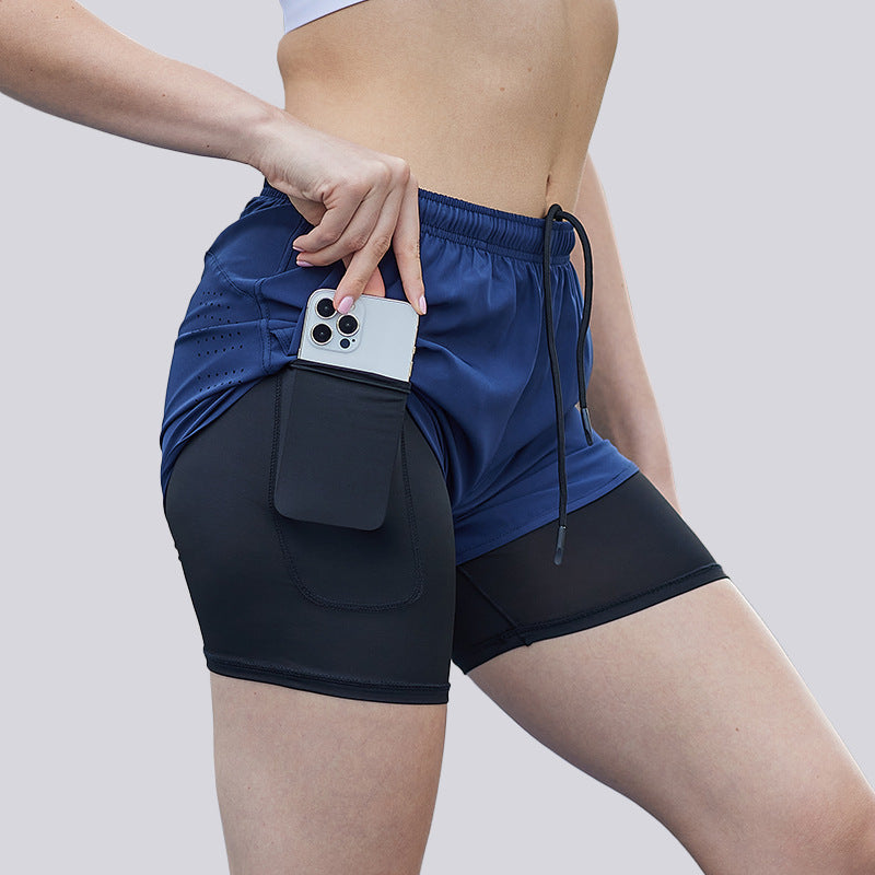 Double-layer Fitness Shorts