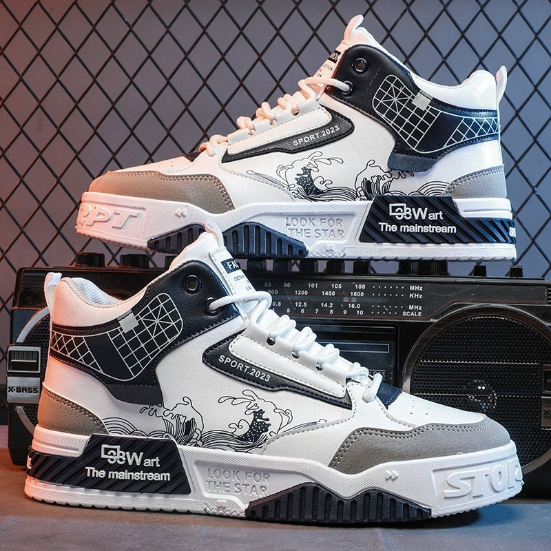 Men's Shoes Increased Easy Wear Borad Shoe Summer