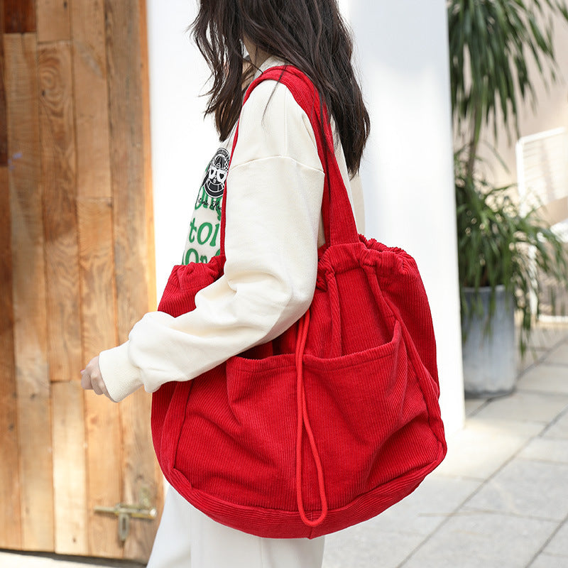 Multi-pocket Handbag