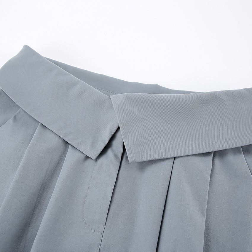 Short Pleated Skirt