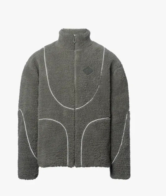 Hooded Zipper Coat Sweatshirt