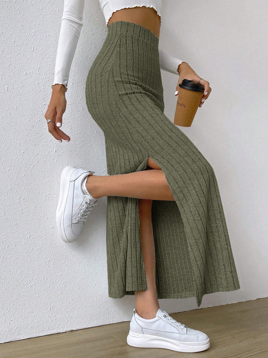 Spring Long Skirt High Waist