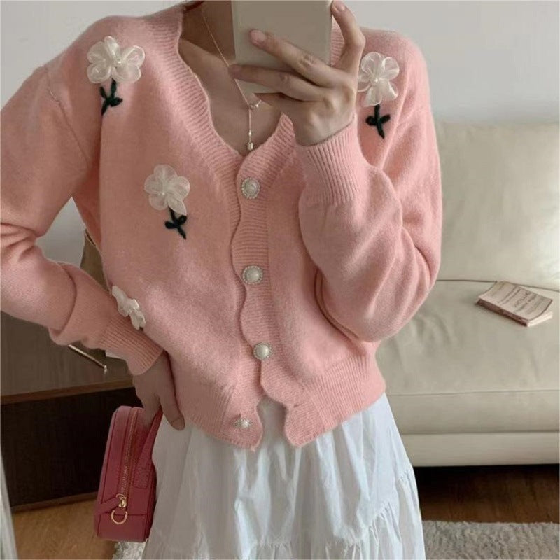 Lace Collar Top