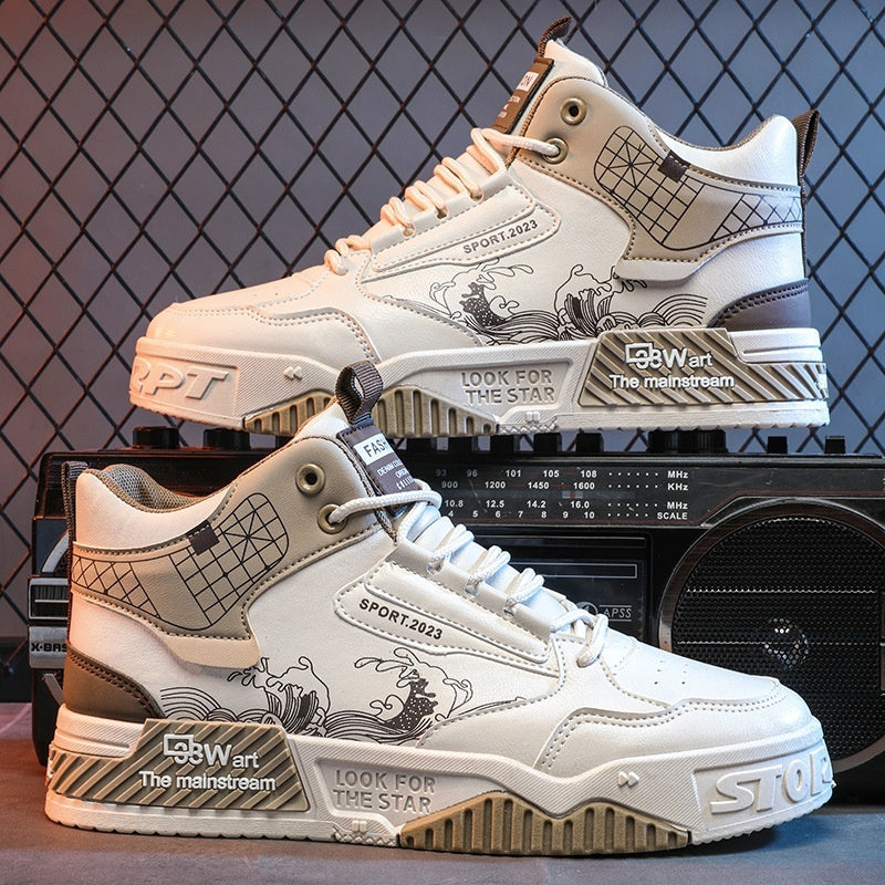 Men's Shoes Increased Easy Wear Borad Shoe Summer