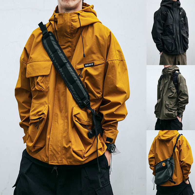 Pocket Functional Windproof Jacket Casual Clothing
