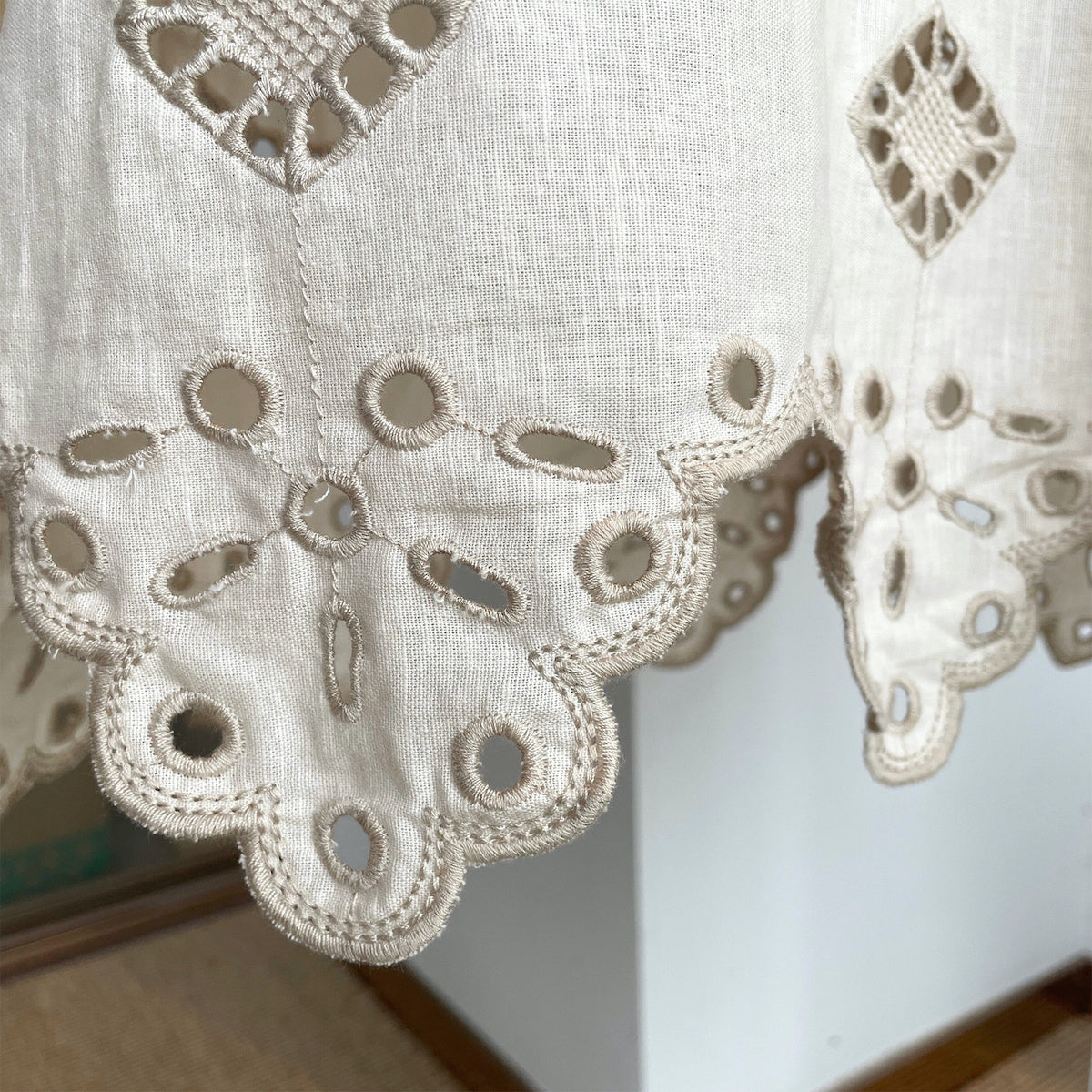 Retro Ethnic Travel Holiday Embroidered Long Dress